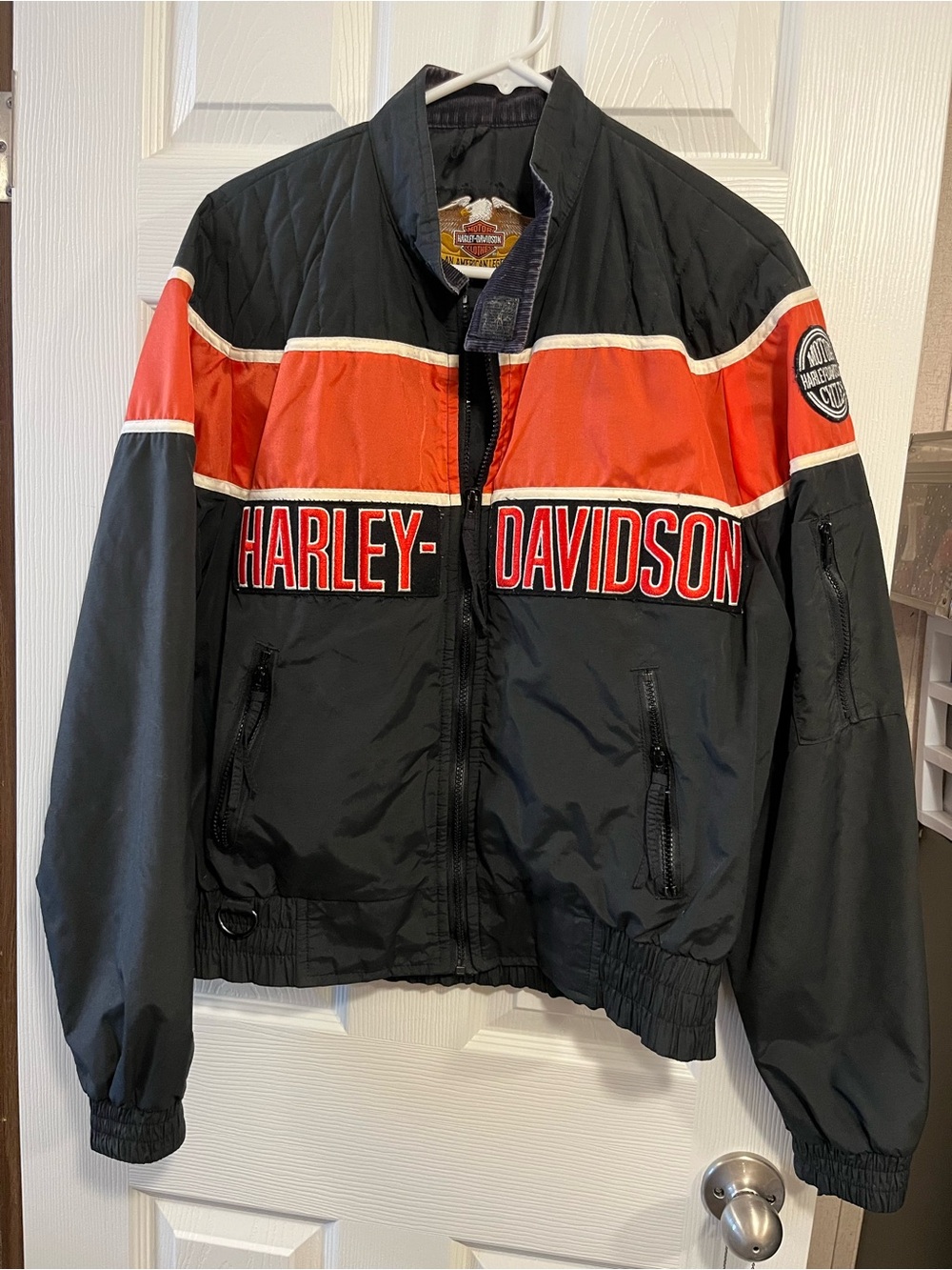 Harley-Davidson Men's Vintage Nylon Racing Team Jacket Size M
